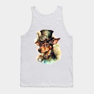 Steampunk dog Tank Top